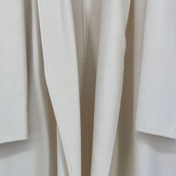 Joseph Double Face Cashmere Wool Blend Cenda Full Length Long Coat Open Front XL - Picture 4 of 16